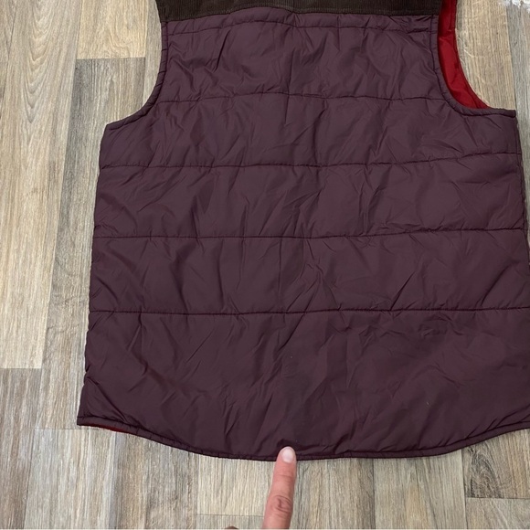 PRANA Waylan Puffer Vest in Mahogany Mens size S - Picture 10 of 12